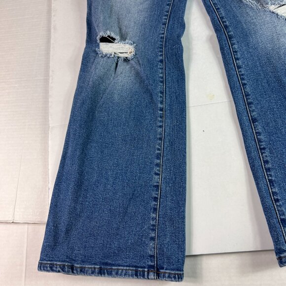 Kut From The Kloth Jeans Women's 31x30* Nadia Flare High Rise Blue Denim Tag 8 - Picture 6 of 16